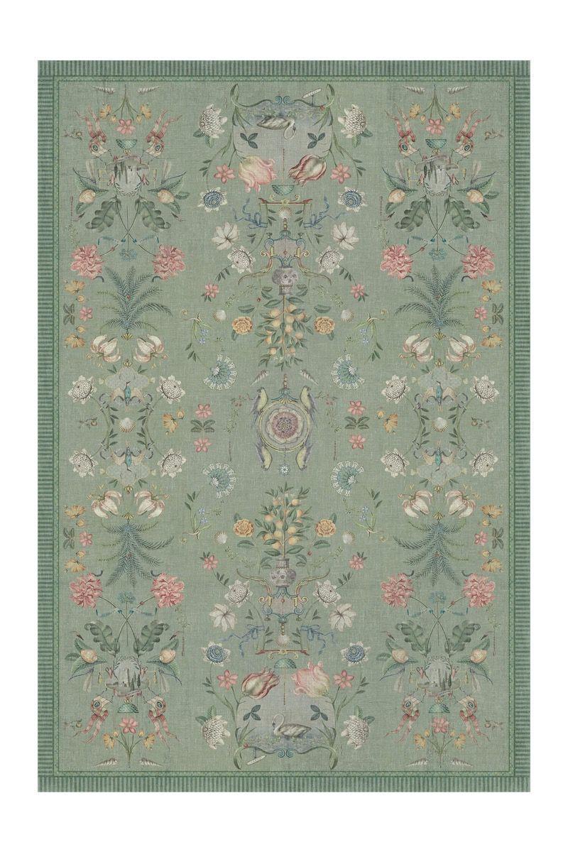 pip studio Vloerkleed Festa di Lividonia by Pip Groen Wit