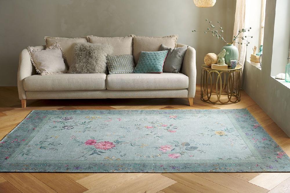 Pip Studio Vloerkleed Fleur Grandeur By Pip Groen Khaki