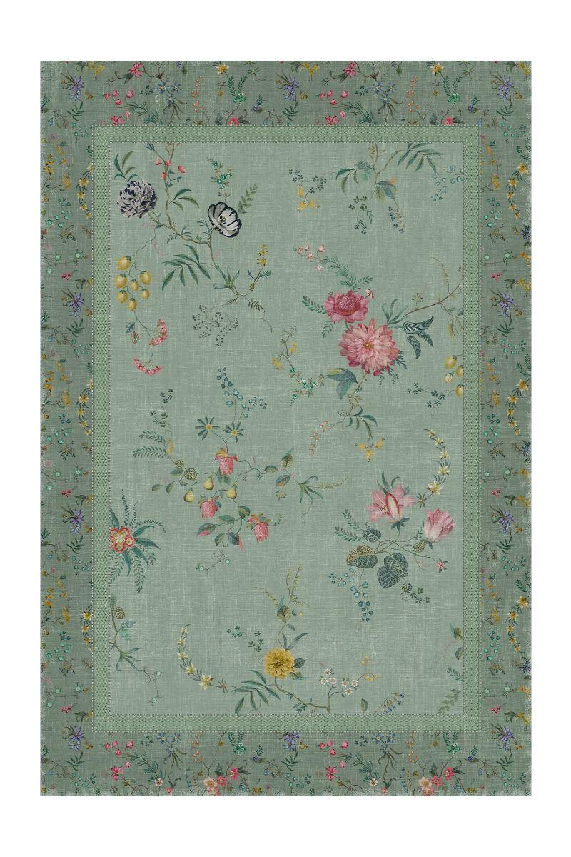 pip studio Vloerkleed Fleur Grandeur by Pip Groen Khaki