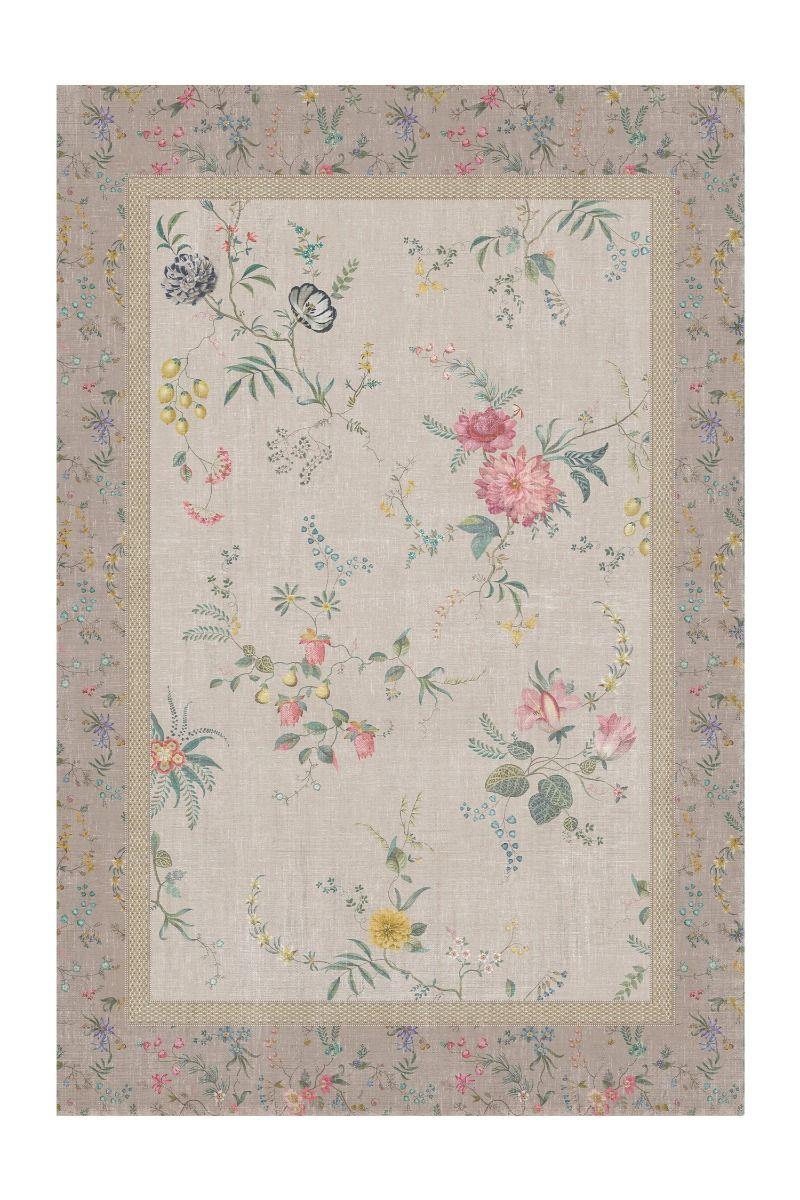 pip studio Vloerkleed Fleur Grandeur by Pip Khaki Khaki