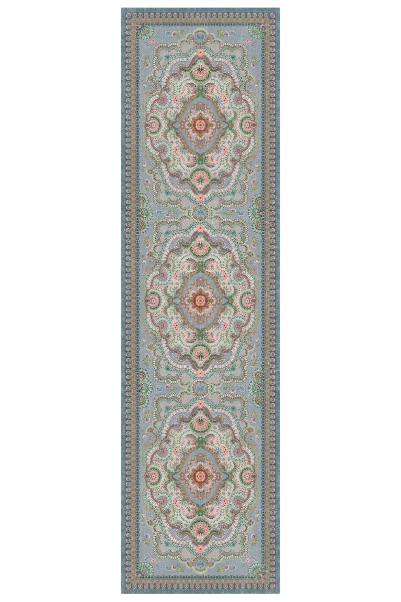 pip studio Vloerkleed Loper Majorelle by Pip Pastel Blauw Blauw
