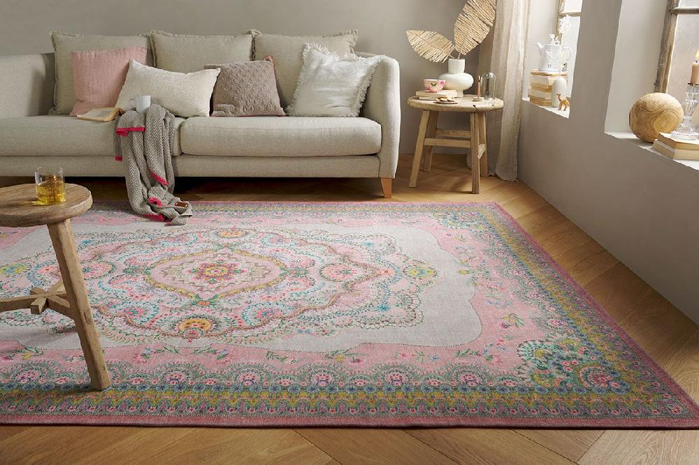 Pip Studio Vloerkleed Majorelle By Pip Pastel Roze Roze