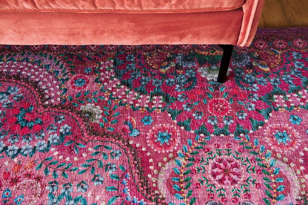 Pip Studio Vloerkleed Moon Delight By Pip Donker Roze Roze