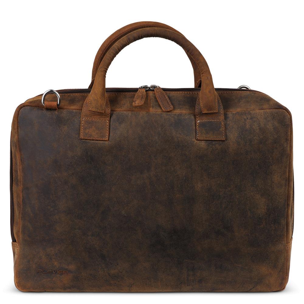 plevier Plevier Adler laptoptas 17-17 3 inch bruin