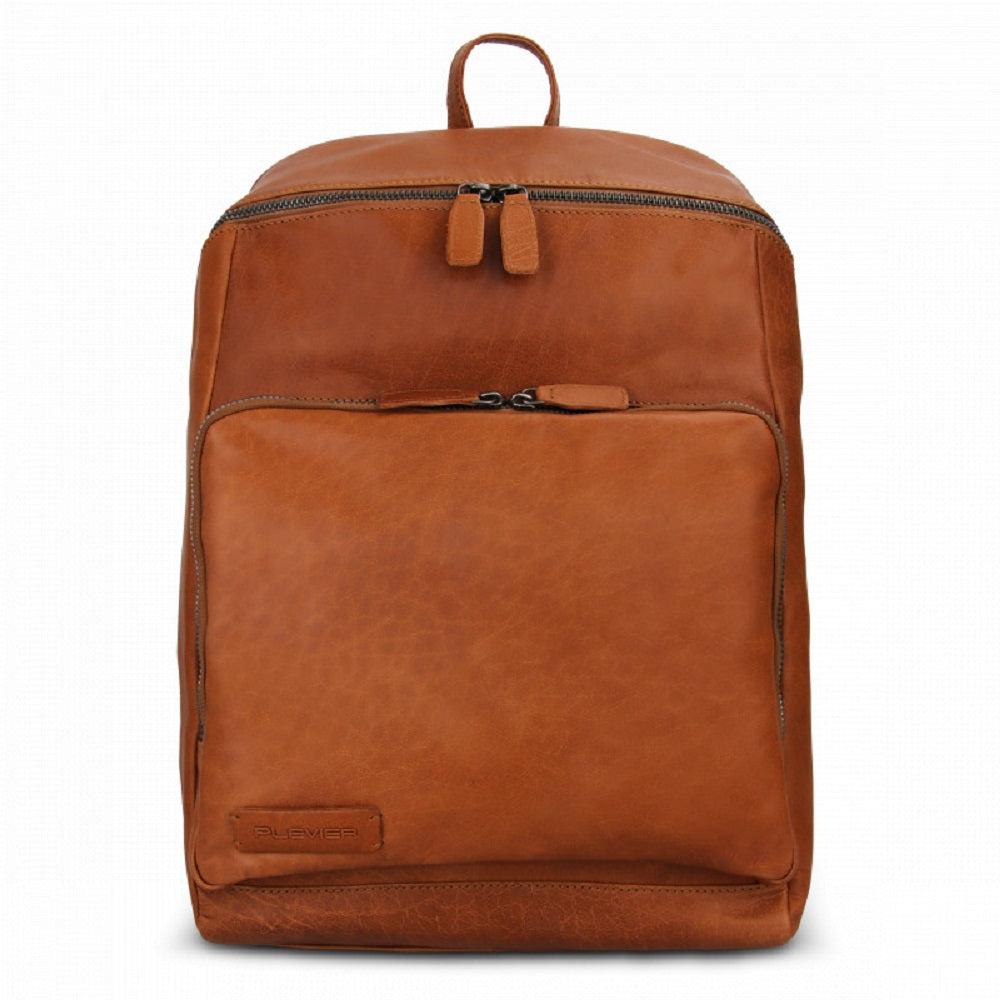 plevier Plevier Amaril rugzak 16 inch cognac