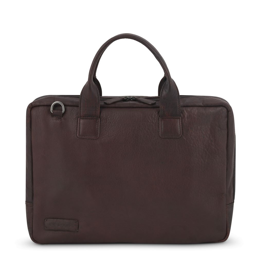 plevier Plevier Basalt businesstas 16 inch bruin
