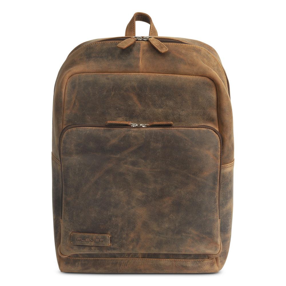 plevier Plevier Hertz rugzak 16 inch bruin