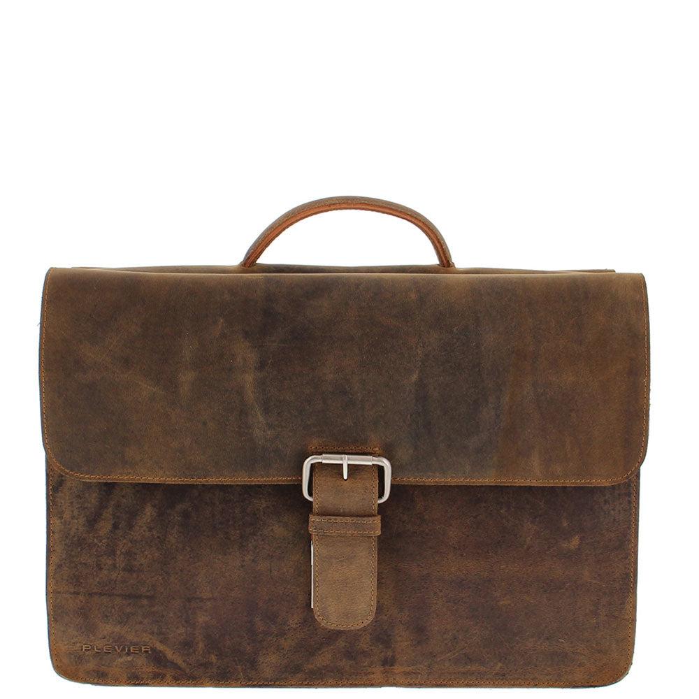 plevier Plevier Zeppelin aktetas 17-17.3 inch bruin