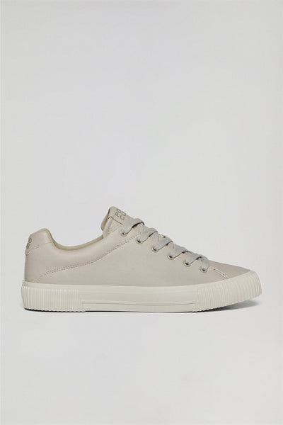 polo club Beige herensneaker 'Habana' van synthetisch leer met Polo Club-details