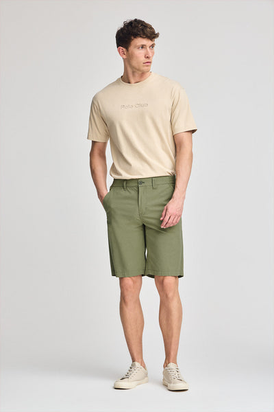 polo club Bermuda San Diego in kaki met Polo Club-details