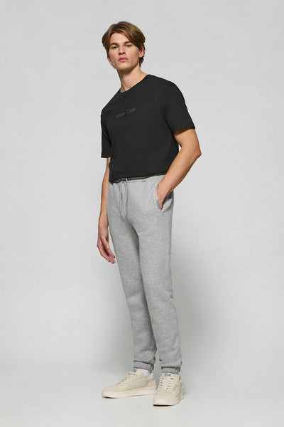 polo club Gemêleerd grijze joggingbroek met Polo Club-details