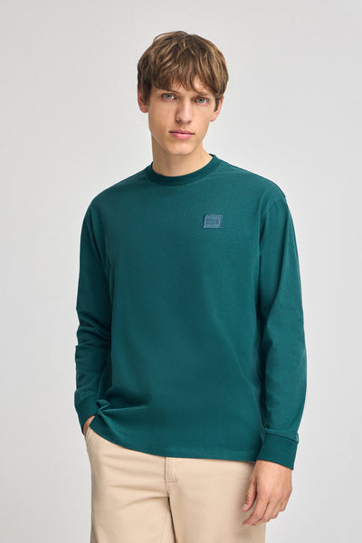 polo club Groenblauw T-shirt met Polo Club-detail loose fit