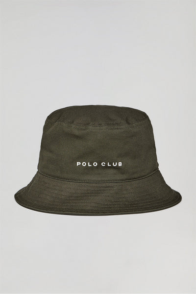 polo club Kaki bucket-hoedje met geborduurd Polo Club Minimal-logo