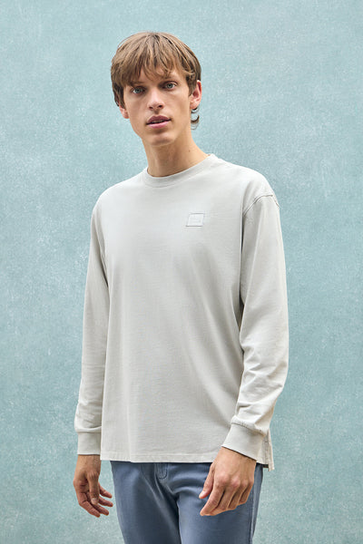 polo club Lichtgrijs T-shirt met Polo Club-detail loose fit