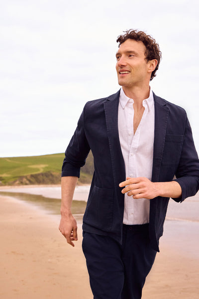 polo club Marineblauwe jas Formentera