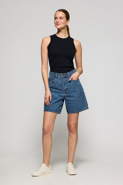 polo club Spijkershort Juno met geborduurd logo