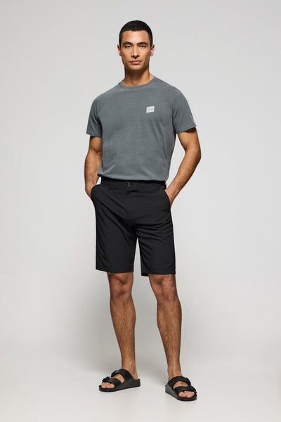 polo club Zwarte technische short Landscape