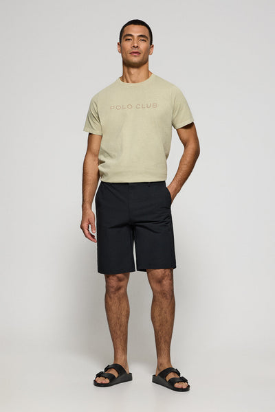 polo club Zwarte technische short Walkabout