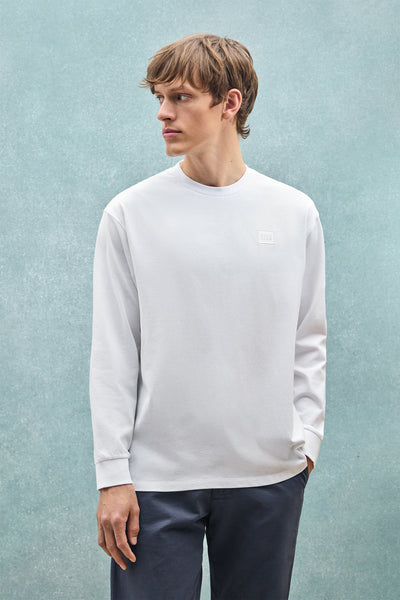 polo club Wit T-shirt met Polo Club-detail loose fit