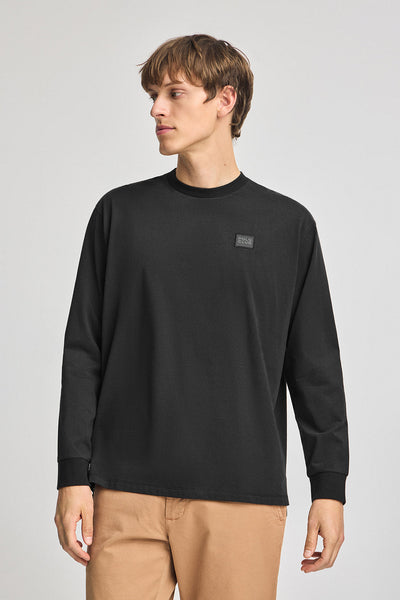 polo club Zwart T-shirt met Polo Club-detail loose fit