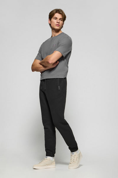 polo club Zwarte joggingbroek met Polo Club-details