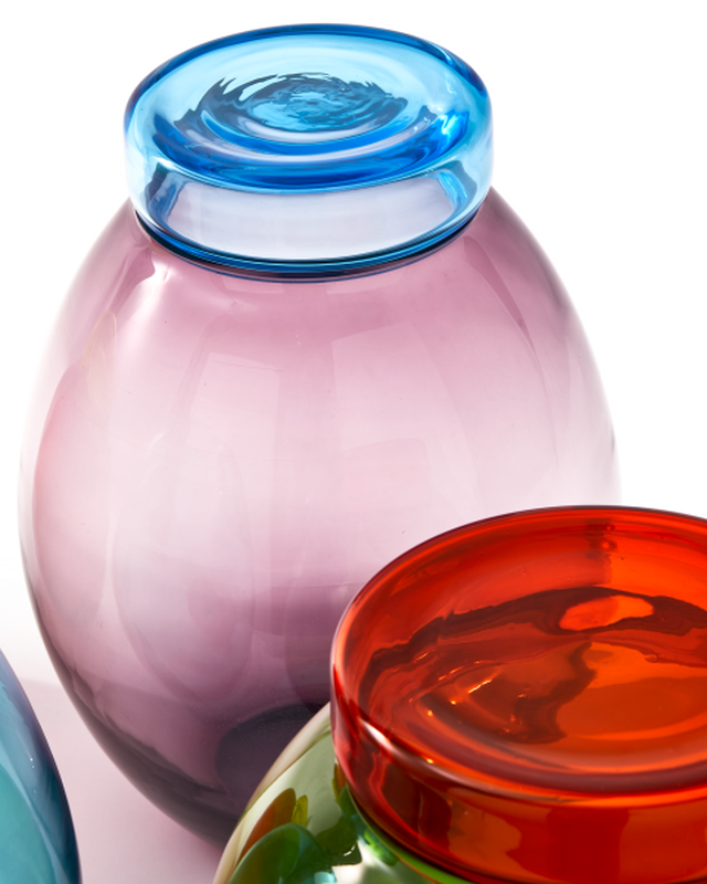 Pols Potten Bloated Caps And Jars Opbergpotten Multi-colour