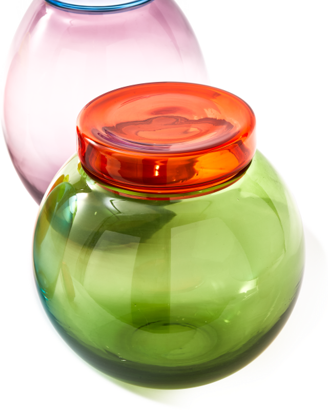 Pols Potten Bloated Caps And Jars Opbergpotten Multi-colour