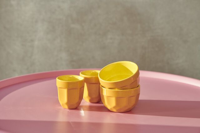 Pols Potten Espressokopjes Meerkleurig Set 4 Multi-colour