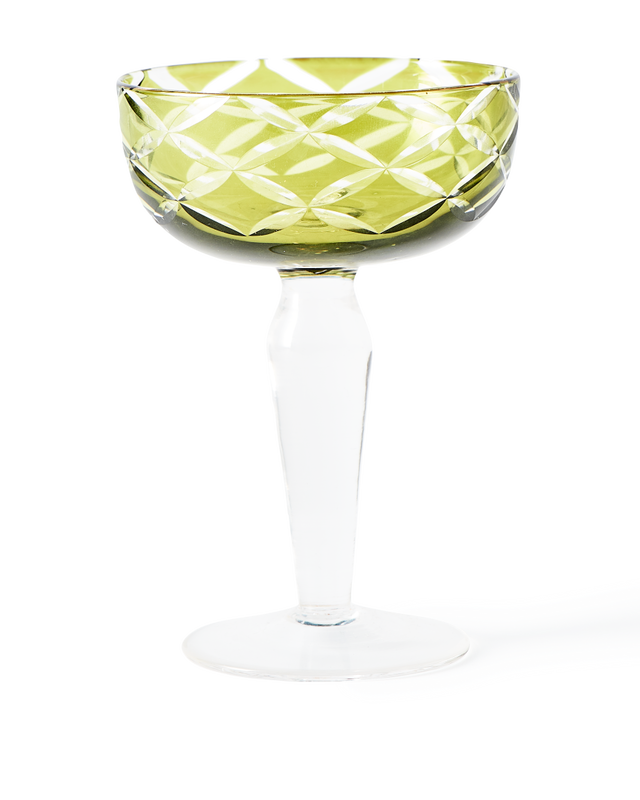 Pols Potten Multicolour Cuttings Coupe Champagneglazen Multi-colour