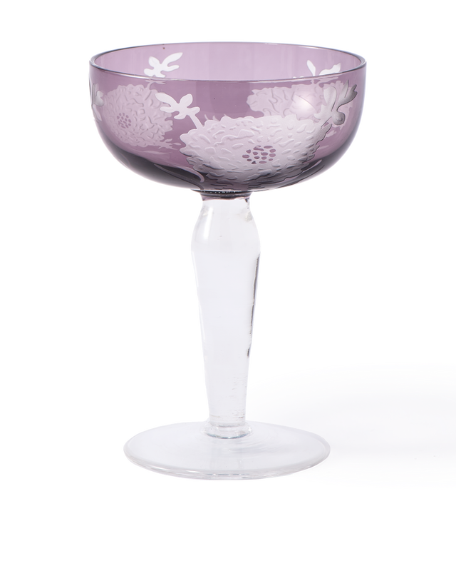 Pols Potten Multicolour Peony Coupe Champagneglazen Multi-colour