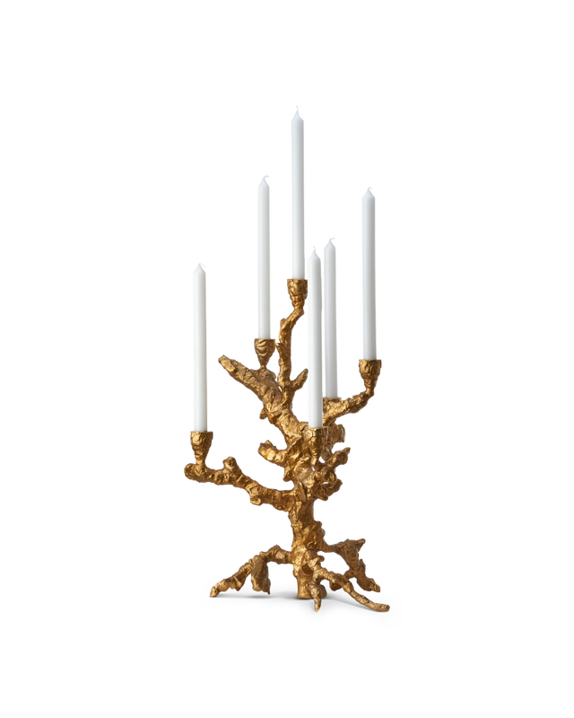 pols potten Apple Tree Kaarshouder - L Gold