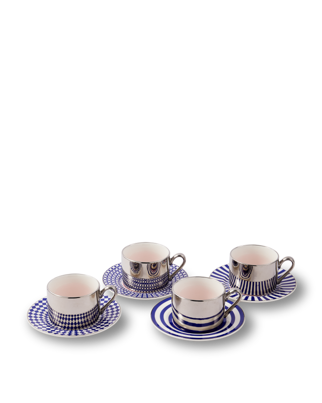 pols potten Aunty Koffiekopjes Dark blue