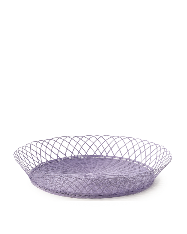 pols potten Bakkie mand Kant - XXXL Lilac