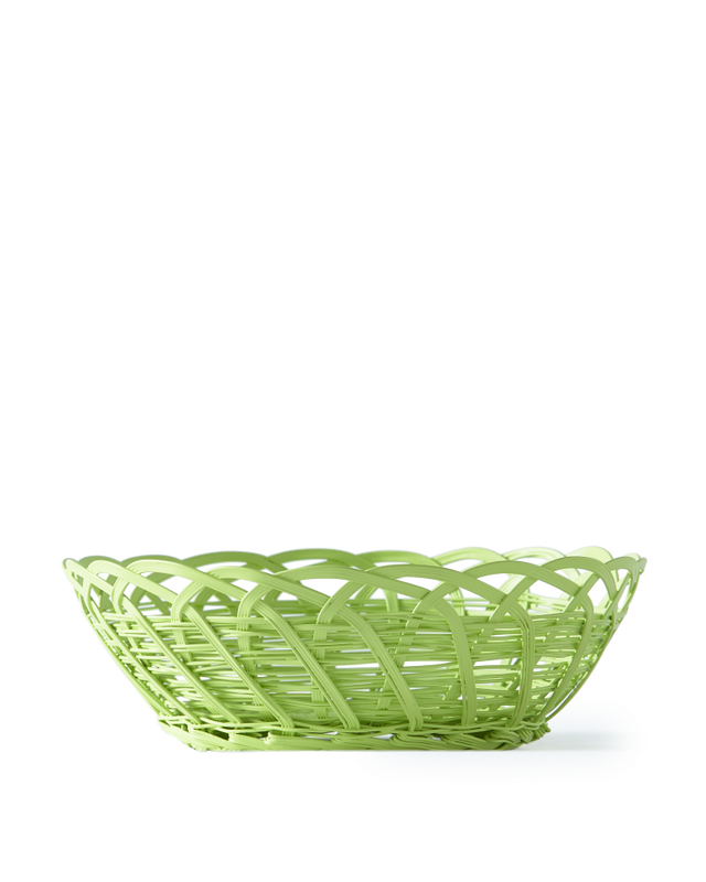 Pols Potten Bakkie Mandje Rond Light Green