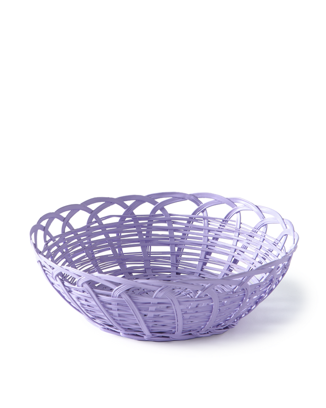 pols potten Bakkie mandje rond Lilac
