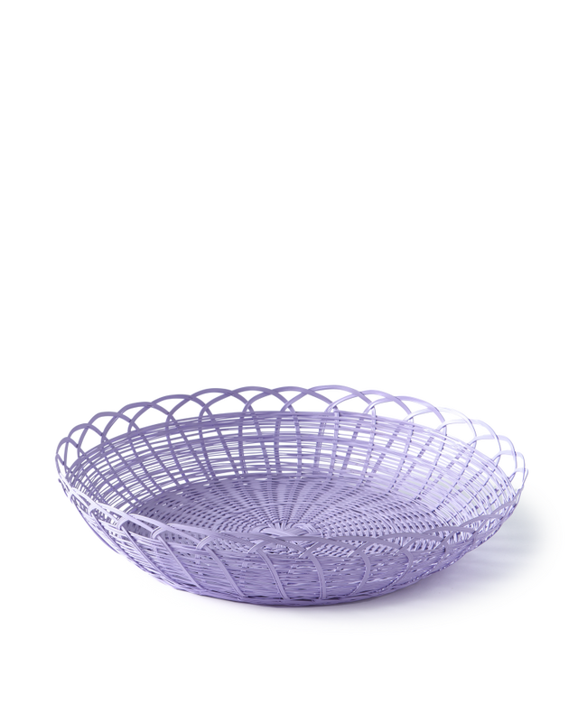 pols potten Bakkie Ronde Mand - XL Lilac