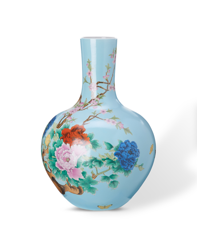 Pols Potten Ball Body Vaas Light Blue