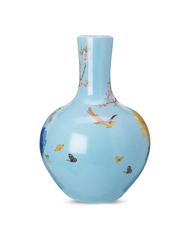 Pols Potten Ball Body Vaas Light Blue