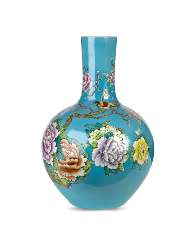 pols potten Ball Body Vaas light blue