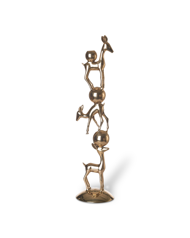 pols potten Bambi Kaarshouder Gold