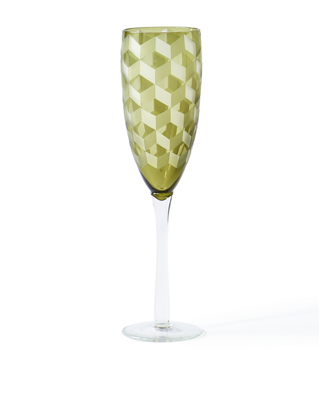 Pols Potten Blocks Champagneglazen Multi-colour