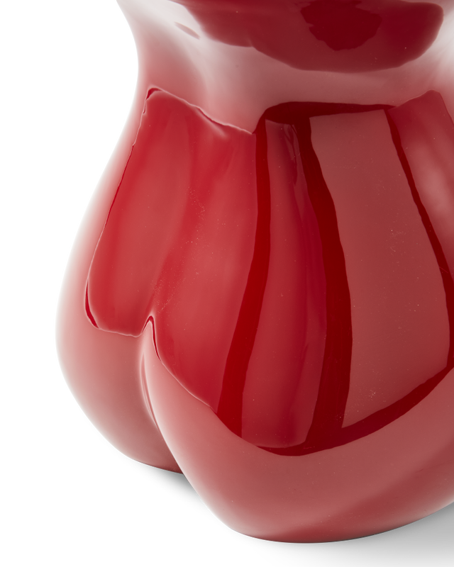 Pols Potten Body Kruk Burgundy Red