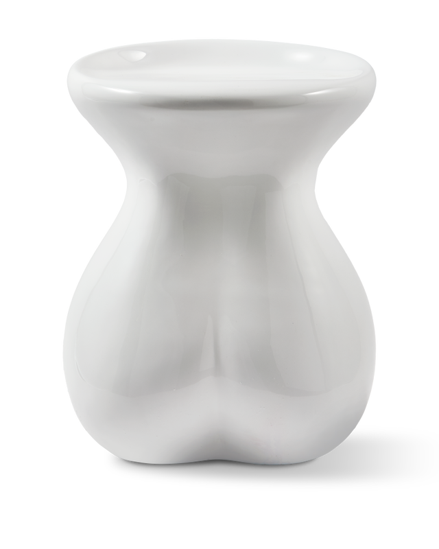 pols potten Body Kruk White