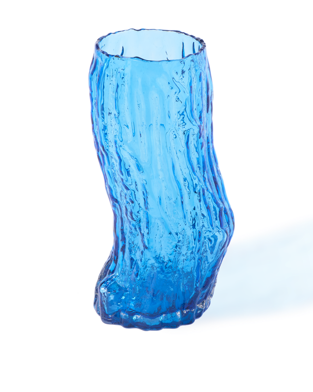 pols potten Boomstam Vaas - M Dark blue