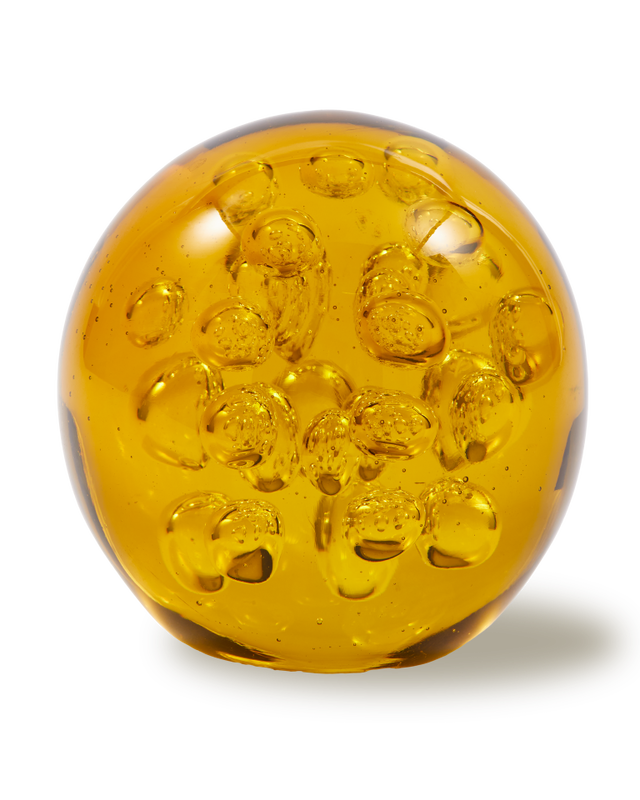 pols potten Bubble Glas Bal - S Yellow