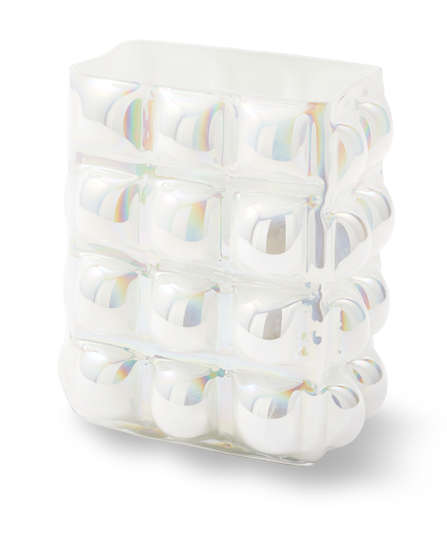 pols potten Bubble vaas - L White