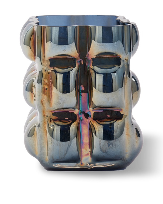 Pols Potten Bubble Vaas - S Dark Blue