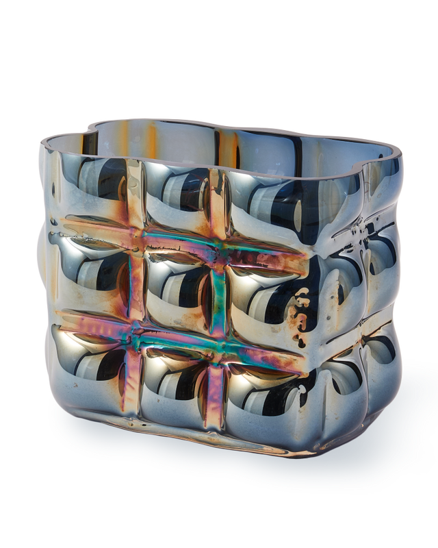 pols potten Bubble vaas - S Dark blue