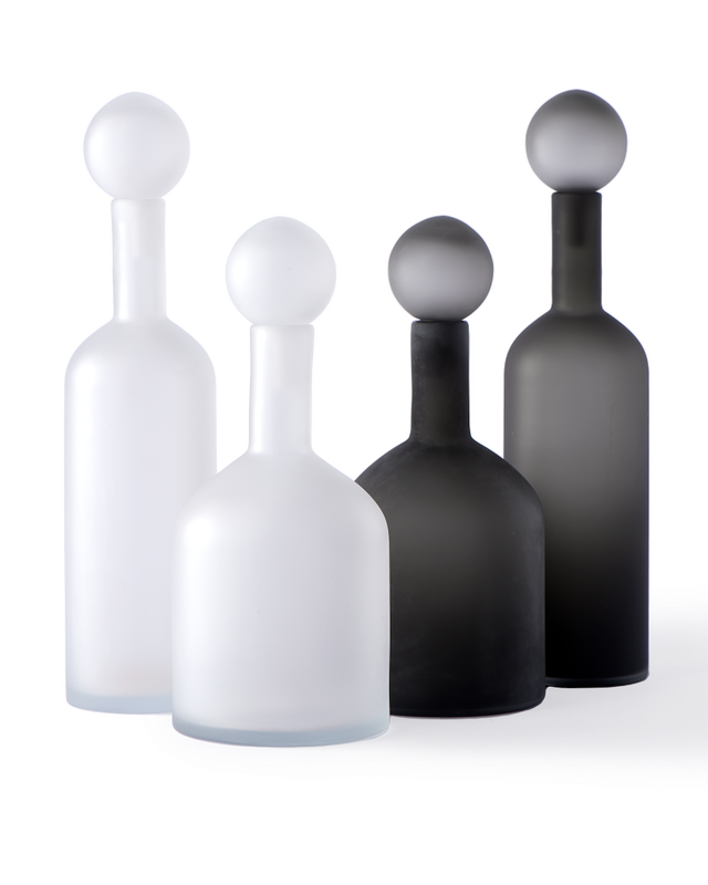 Pols Potten Bubbles En Bottles Mat Black