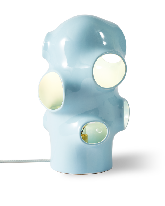 Pols Potten Bulle Tafellamp Light Blue
